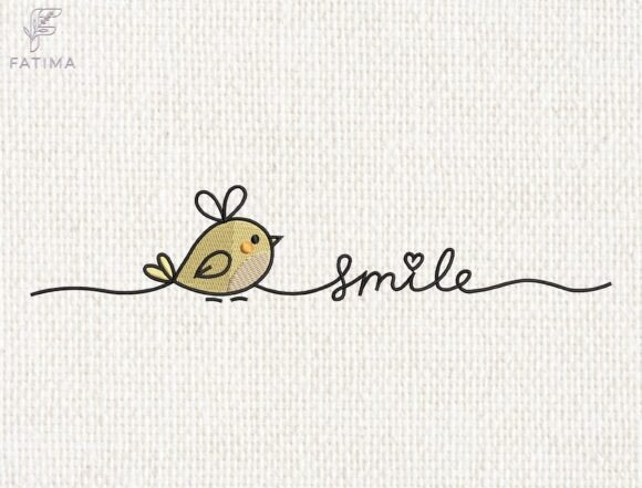 Charming Smile Bird Embroidery Design Review