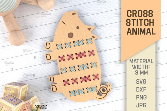 Cross Stitch Pig SVG: Laser Cut Design Review