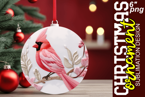 Review of 3D Xmas Embroidery Ornament Art