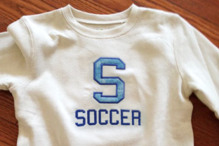 S for Soccer Applique: A Designer Review
