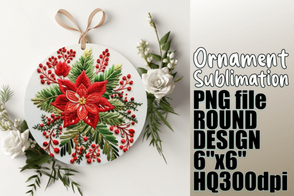 Seasonal 3D Circle Embroidery for Apparel