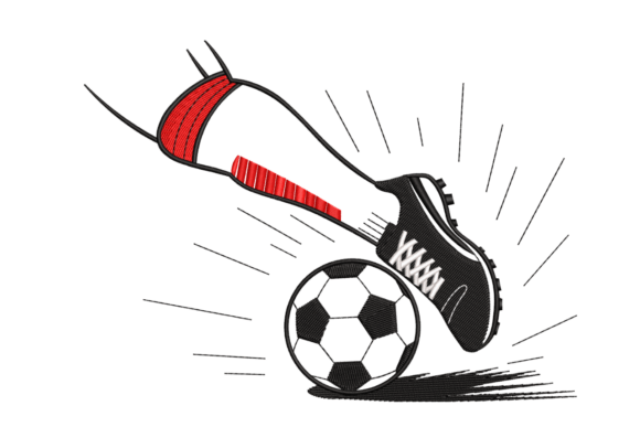 Soccer Kick Action: An Embroidery Design Review