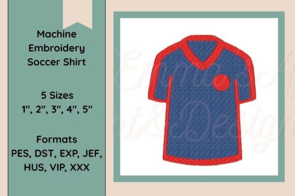 Soccer Shirt Embroidery Design: A Stitch Test Review