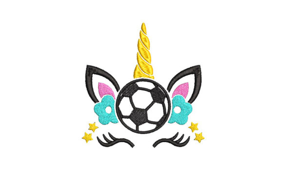 Unicorn with a Soccer Ball: An Embroidery Review